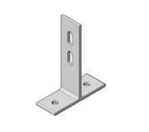 T-shaped vertical bar fastener